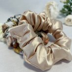 Scrunchie – krémová - třetí obrázek z galerie