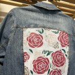 Malovaná bunda #036 – džínová - druhý obrázek z galerie