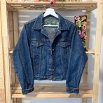 Vyšívaná bunda #001 – džínová - čtvrtý obrázek z galerie