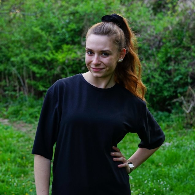 Tričko basic krátký rukáv – černá