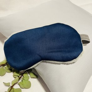 Dárkový set na spaní (spací maska + gumička) – modrá - první obrázek z galerie