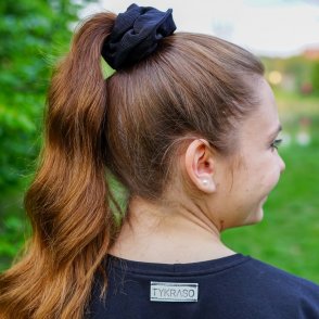 Scrunchie – černá - první obrázek z galerie