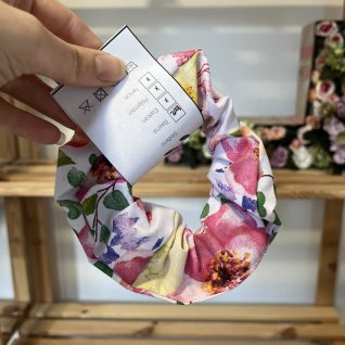 Scrunchie – růže šípková - obrázek 2 z galerie