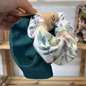 Scrunchie – petrolejová - první obrázek z galerie