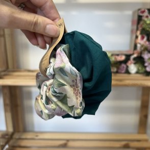 Scrunchie – petrolejová - druhý obrázek z galerie