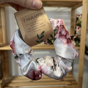 Scrunchie – pivoňky - první obrázek z galerie