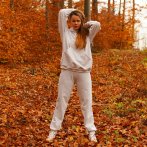 Basic mikina s kapucí – světlá šedá - druhý obrázek z galerie