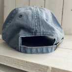 Vyšívaná kšiltovka #020 – světle modrá - čtvrtý obrázek z galerie