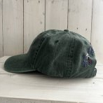 Vyšívaná kšiltovka #023 – lahvově zelená - čtvrtý obrázek z galerie