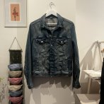 Vyšívaná bunda #095 – džínová - čtvrtý obrázek z galerie