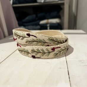 Vyšívaný popruh na telefon – Větvičky - první obrázek z galerie