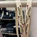 Vyšívaný popruh na telefon – Větvičky - čtvrtý obrázek z galerie