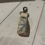 Vyšívaná klíčenka – Vločky - druhý obrázek z galerie