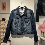 Vyšívaná bunda #098 – džínová - třetí obrázek z galerie