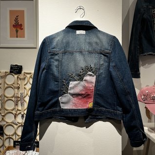 Vyšívaná bunda #098 – džínová - obrázek 4 z galerie