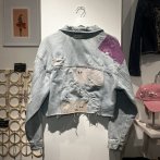 Vyšívaná bunda #096 – džínová - třetí obrázek z galerie