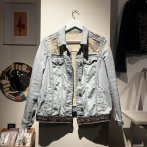 Vyšívaná bunda #101 – džínová - čtvrtý obrázek z galerie